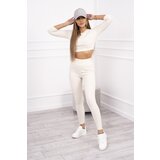 Kesi Ribbed set light beige | shoptok.hr
