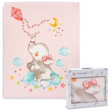 Interbaby dekica 110x140 cm Slonić plava | shoptok.hr