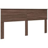  Okvir za krevet s uzglavljem Smeđi hrast 200 x 200 cm - Smeđi hrast 200 x 200 cm | shoptok.hr