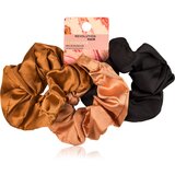 Revolution Haircare Satin Scrunchie gumice za kosu nijansa Black/Blush/Nude 3 kom Cijene