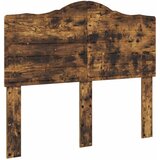  Krevetna konstrukcija s uzglavljem Dimljeni hrast 135 x 190 cm | shoptok.hr