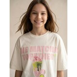 Sinsay Pamučna majica s matcha motivom | shoptok.hr