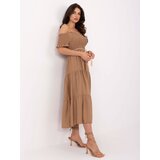 Italy Moda Dress-MI-SK-A2609.96-camel | ePonuda.com