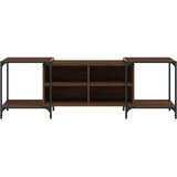 TV ormarić smeđa boja hrasta 153 x 37 x 50 cm konstruirano drvo | Eponuda.ba
