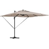 Roma Suncobran S LED lampica Sivo-smeđa 286 x 284 x 270 cm | Eponuda.ba