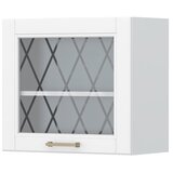 Jela VISEI ELEMENT S STEKLENIMI VRATCI ZA KUHINJO TARA V5-60-1KS-Bela mat lak Cene