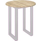 vidaXL Nepremična površina sonoma hrast 60 x 60 x 1.5 cm | Shoptok.si