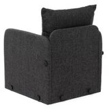 Atelier Del Sofa fotelja na razvlačenje saga single dark grey