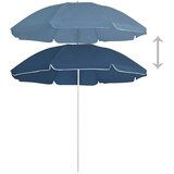  Vrtni suncobran s čeličnim stupom 180 cm plavi | shoptok.hr