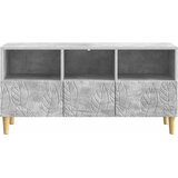TV ormar 102 x 34,5 x 50 cm Betonska siva Konstruirano drvo | Eponuda.com