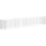  Gabionska povišena gredica od pocinčanog željeza 600x100x100 cm | shoptok.hr