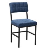 Hanah home trpezarijska stolica dubai navy blue | Eponuda.com