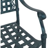  Vrtna stolica 2 pcs Zelena 55 x 56,5 x 91cm Aluminij | shoptok.hr