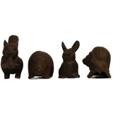 Esschert Design Kovinske vrtne figurice v kompletu 4 ks Animals – | Shoptok.si