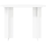  Konzolna stolica Bijela 100 x 39,5 x 75 cm Konstruirano drvo | shoptok.hr