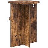  Bocni stol Dimljeni hrast Ø 39,5 x 55 cm Konstruirano drvo | shoptok.hr