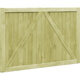  Vrtna vrata 2 kom od impregnirane borovine 300 x 100 cm | shoptok.hr
