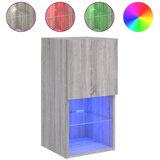 TV ormarići s LED svjetlima 2 kom boja hrasta 30,5x30x60 cm | shoptok.hr