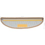  Tepisi za stepenice 15 kom bež 56 x 17 x 3 cm | shoptok.hr