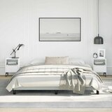  Okvir kreveta bez madraca, svijetlo sivi, kalifornijski, kraljevski baršun | Shoptok.si