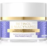 Eveline Cosmetics Retinol & Niacynamid hranilna dnevna krema 70+ SPF 20 50 ml