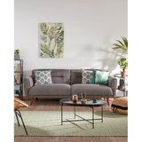 Kave Home Črna mizica s stekleno mizno ploščo 55x82 cm Marlet – | Shoptok.si
