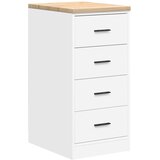  Garažni ormarići 2 kom bijeli od konstruiranog drva | shoptok.hr