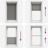 vidaXL Plisirana žaluzija Antracit 75x150 cm Širina tkanine 74,4 cm | Shoptok.si