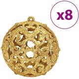  Božićne kuglice 100 kom zlatne i crvena boja vina 3/4/6 cm | shoptok.hr