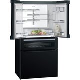 Siemens KF96RSBEA side-by-side refrigerator Freestanding 572 L Black | shoptok.hr