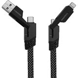  USB + C na C + lightning kabel Gigatech, 2 u 2, 1m, 60W, crno-bijeli | Eponuda.ba