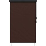 Rolo zavjesa Smeđa 120 x 250 cm Tkanina i aluminij | Shoptok.si