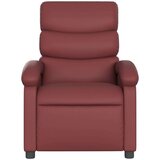  Električni naslonjač od umjetne kože crvena boja vina | shoptok.hr