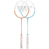 WISH Komplet loparji in žogice za badminton