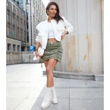 Gemre Beige sock-varnished ankle boots Albertina | Shoptok.si