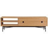 home24 NIZKA OMARICA črna, barve hrasta | Shoptok.si