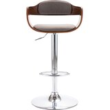 Furnova Barski stolček vezan les in taupe blago, (21948863) | Shoptok.si