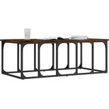  Stolić za kavu boja hrasta 100 x 50 x 35,5 cm konstruirano drvo | shoptok.hr