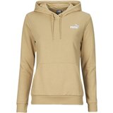 Puma Puloverji ESS+ EMBROIDERY HOODIE TR Bež | Shoptok.si