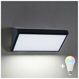  Brilagi - LED RGBW spoljašnje zidno svetlo TRIANGLE 1xE27/15W/230V crno IP65 | Eponuda.com