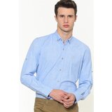 Dewberry G682 MEN'S SHIRT-LIGHT BLUE Cene