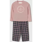 Abercrombie & Fitch Otroška pižama rdeča barva