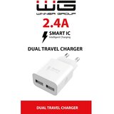 Winner Group - Adapter za punjenje 2x USB-A 12W, beli | Eponuda.com