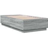 vidaXL Okvir za krevet boja hrasta 90x190 cm od konstruiranog drva | shoptok.hr