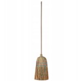KADAX Metla za travo za pometanje, 140 cm ročaj, ekološka, močna ščetina, (5000346758) u