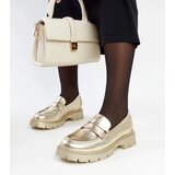 Gemre Golden Eco Leather Moccasins Mladenka | Shoptok.si