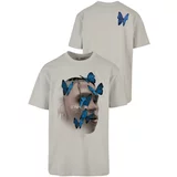 MT Upscale Men's T-shirt Le Papillon Oversize Tee - grey