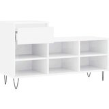 Ormarić za cipele sjajni bijeli 102x36x60 cm konstruirano drvo | shoptok.hr
