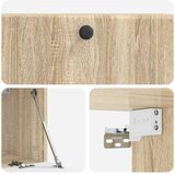 TV Omarica za TV, ki jo lahko montiraš na steno Sonoma hrast, (5000220498) | Shoptok.si