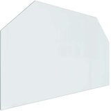 Staklena Steklena plošča za kamin šestkotna 100x60 cm | Shoptok.si